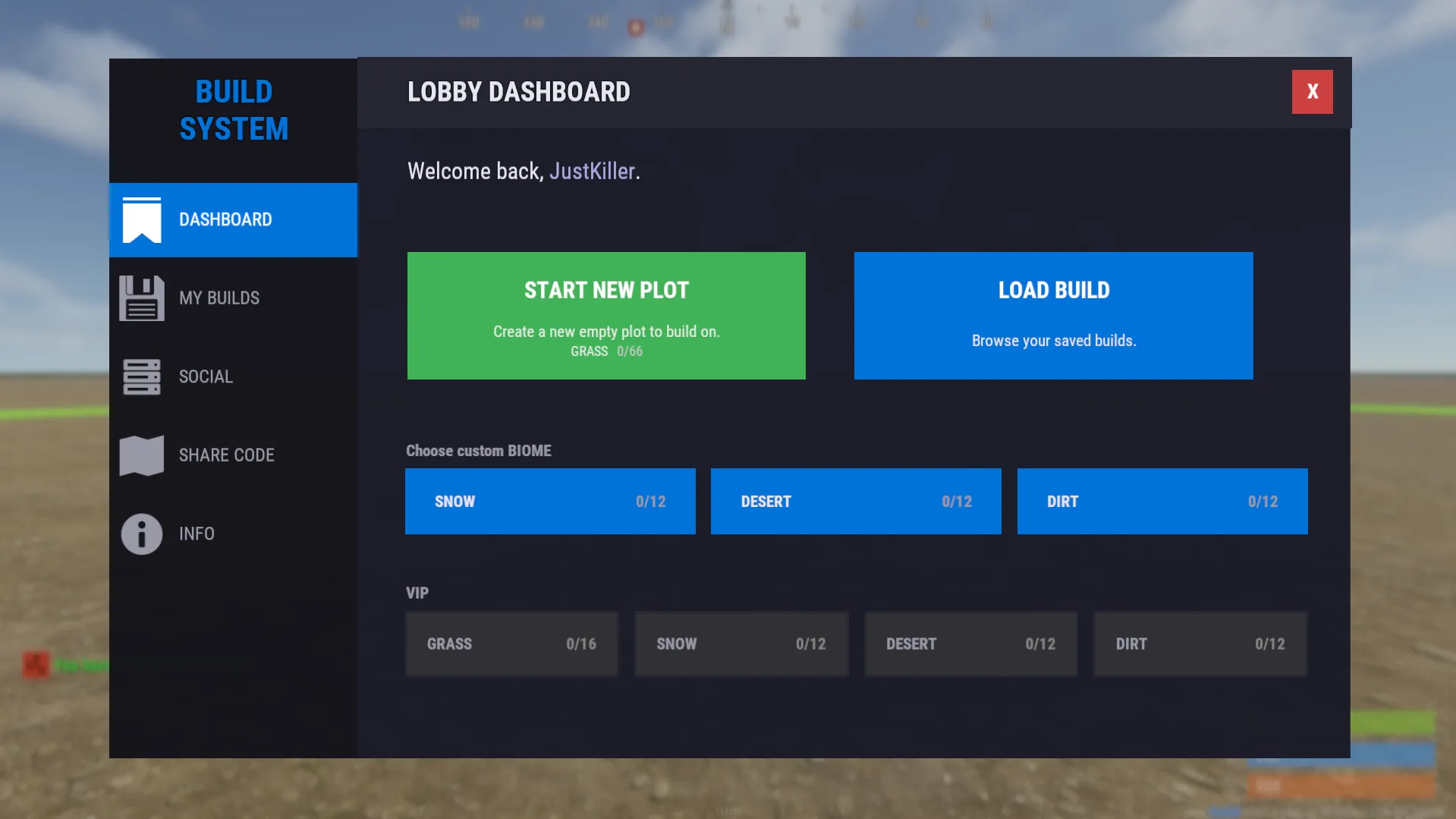 Build System screenshot 1