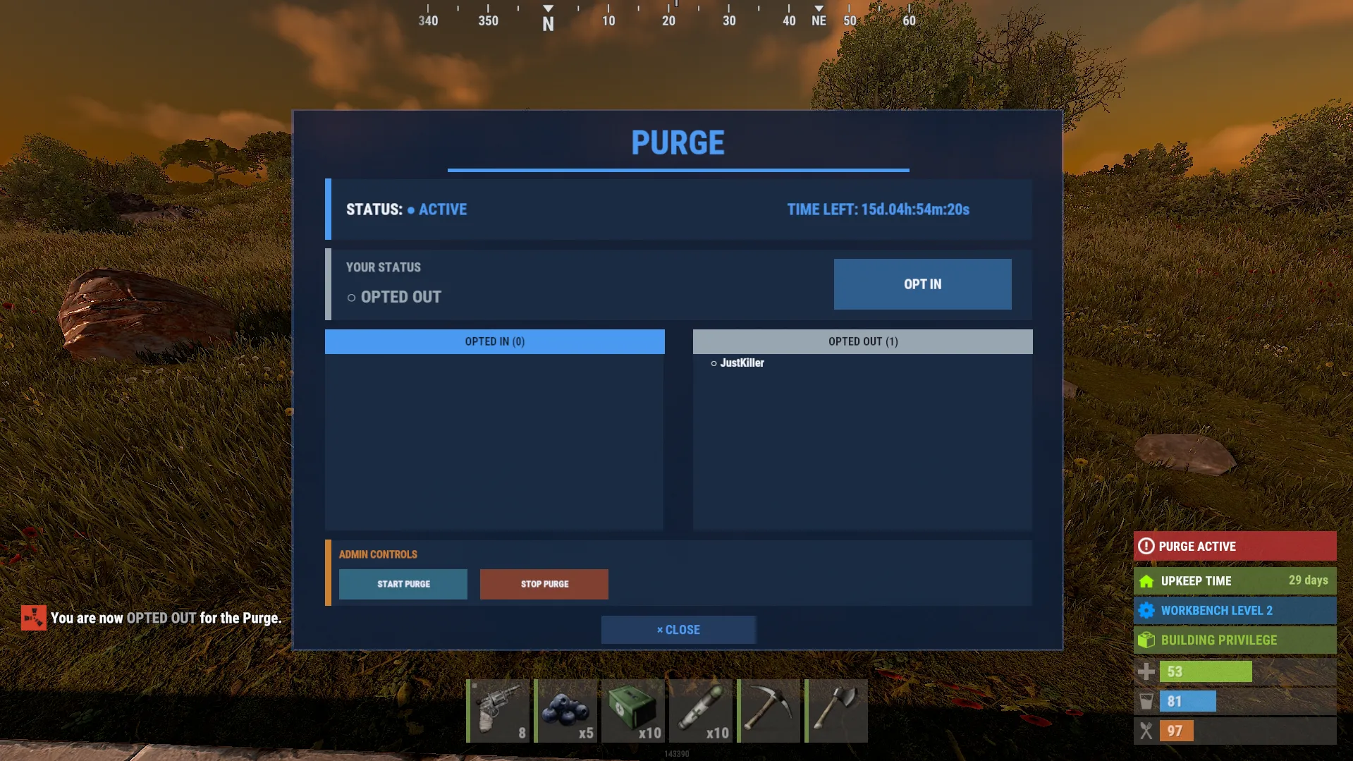 Purge Event screenshot 3